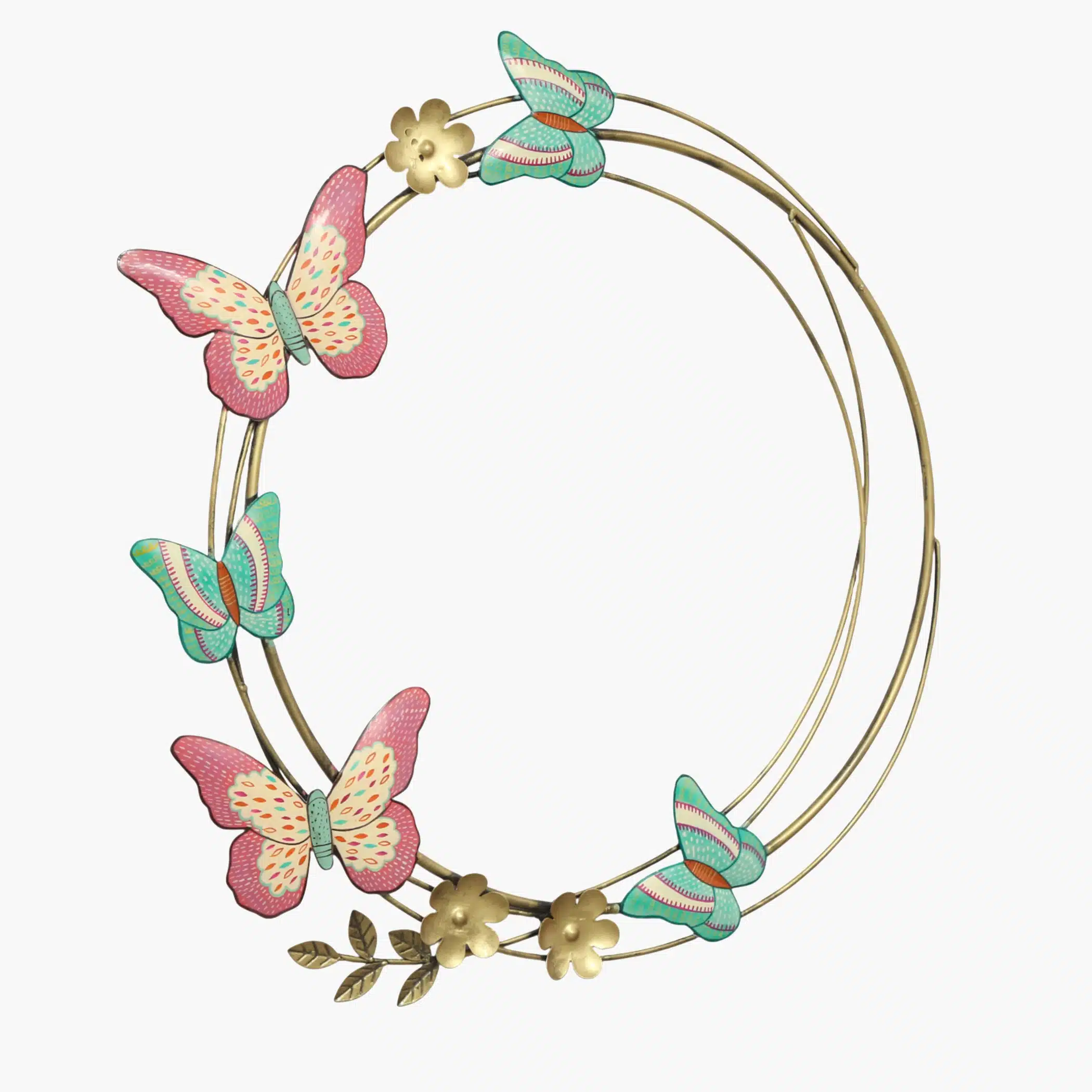 Butterfly Wall Art – Selena Multicolor Metal Wall Decor - Image 5