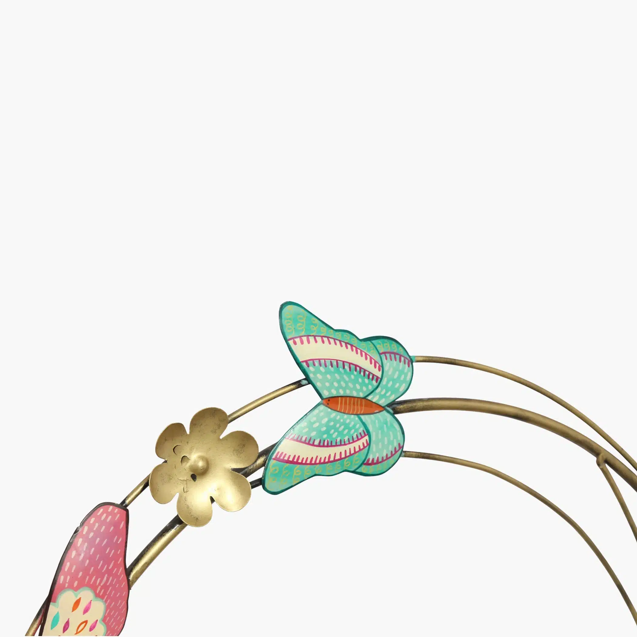 Butterfly Wall Art – Selena Multicolor Metal Wall Decor - Image 6