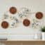 Metal and Wood Wall Decor – Ophelia Round Wall Art