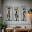 Dancing Lady Wall Decor Set of 3 – Tara Handpainted Metal