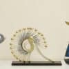 Peacock Showpiece - Modern Metal MDF Multicolor Table Decor