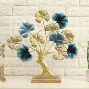 Tree Showpiece Table Decor - Supernova Metal Wood Multicolor