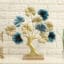 Tree Showpiece Table Decor - Supernova Metal Wood Multicolor