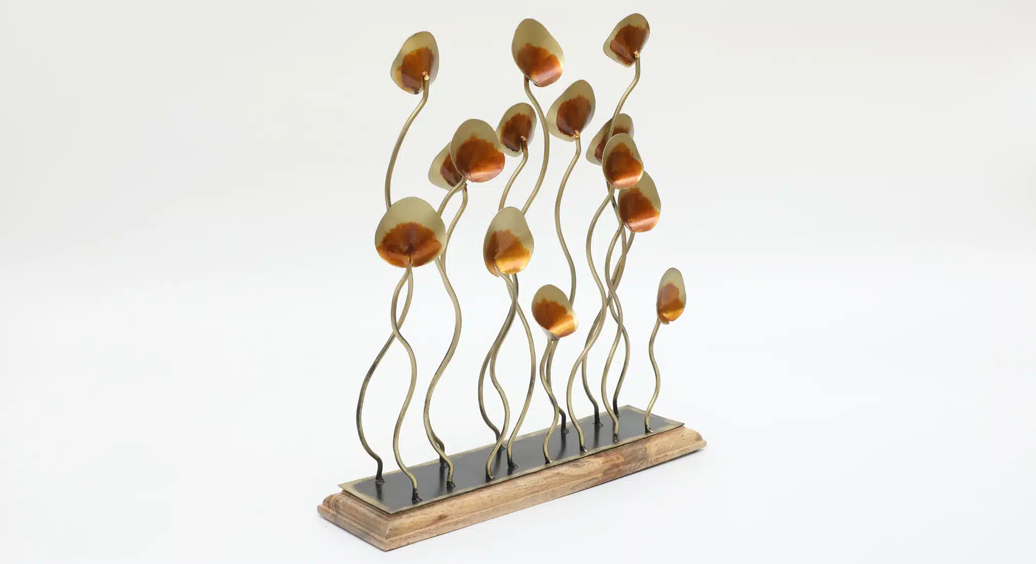 Metal & Wood Multicolor Dreamweaver Abstract Showpiece Table Decor - Image 3