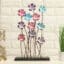 Leaf Table Decor - Jenny Metal Wood Multicolor Showpiece