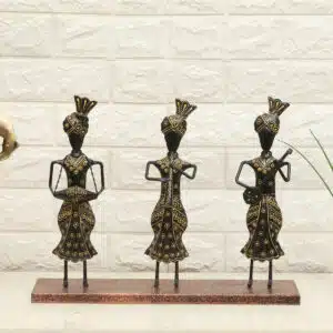 Traditional Musician Dolls Table Decor Lena Handcrafted Showpiece