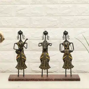 Traditional Musician Dolls Showpiece Eiko Table Decor