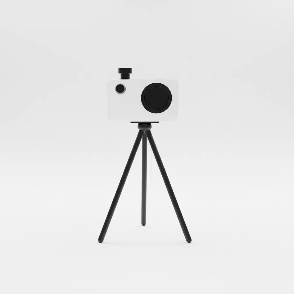 Multicolor Metal Decorative Camera Table Decor Showpiece - Image 3