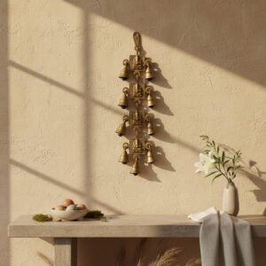 Vedas Brass God Showpiece Wall Decor