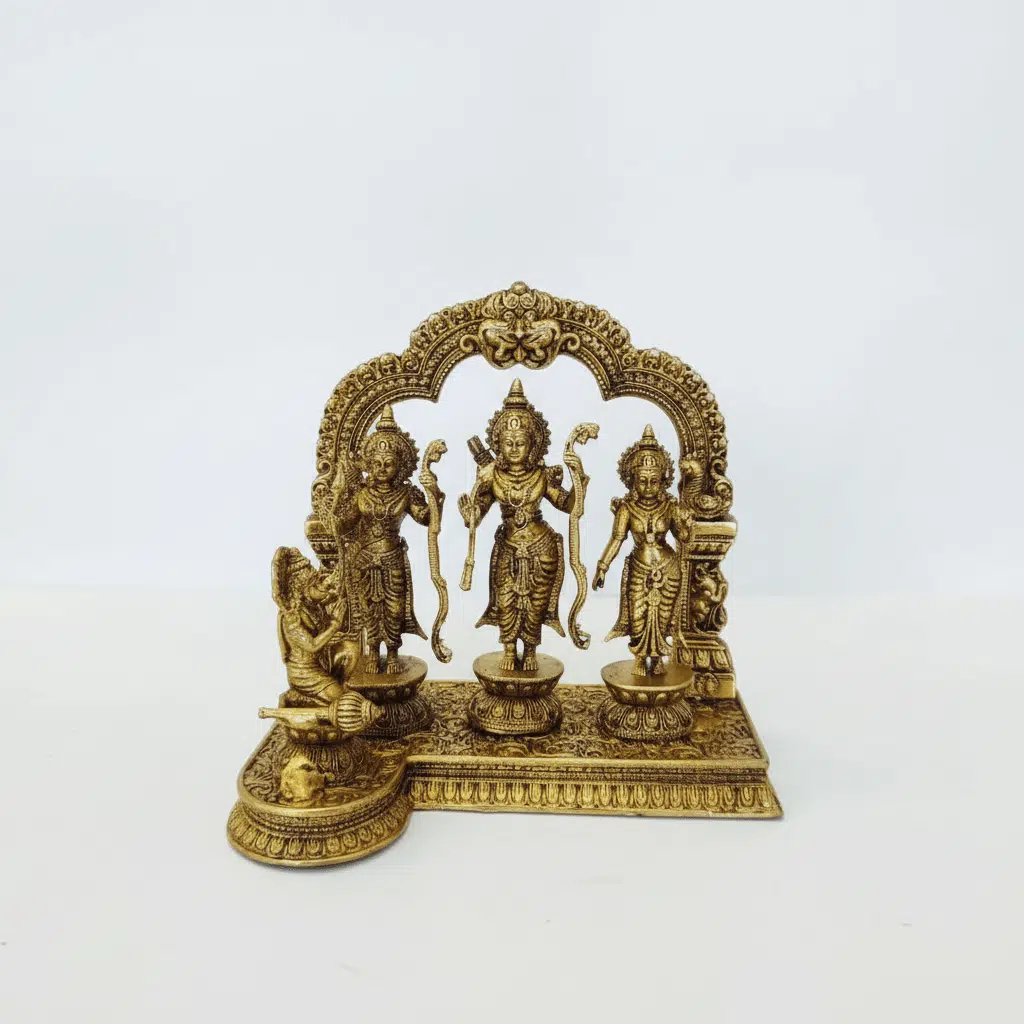 Vedas Fine LW Ram Darbar Idol & Figurine Showpiece - Image 4