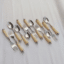 Vedas Silver & Cream Resin Stainless Steel Cutlery Set of 12