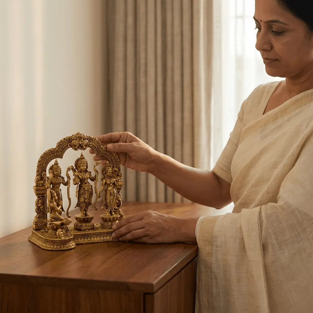 Vedas Fine LW Ram Darbar Idol & Figurine Showpiece - Image 2