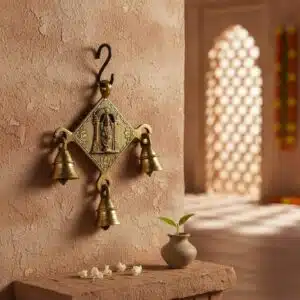 Balaji Wall Decor - Vedas Brass Showpiece for Pooja Room