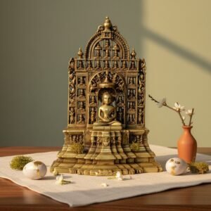 Vedas Brass Jain Temple large Idol & Figurine Showpiece
