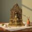 Vedas Brass Jain Temple large Idol & Figurine Showpiece