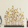 Vedas Exports Iron Abstract Leaves Table Decor Showpiece – Large Decorative Showpiece for Living Room, Console Table, Office, Hotel – Home Decor Gift Item (Size 17 x 19 Inches)