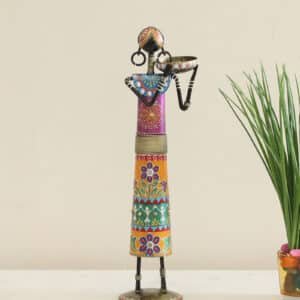 Metal Multicolor Akiro Designer/2 Showpiece Table Decor
