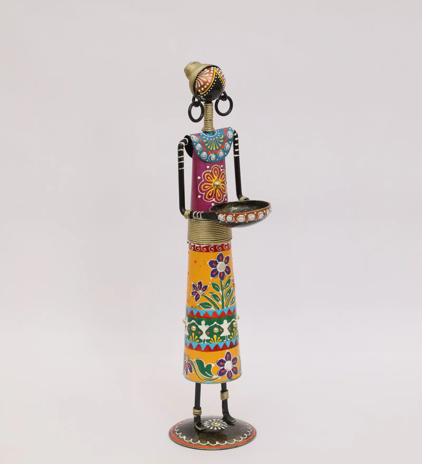 Metal Multicolor Akiro Designer/3 Showpiece Table Decor - Image 2