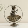 Traditional Sitar Player Showpiece Anushree Metal Table Decor