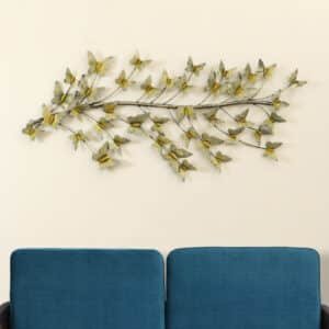 Metal Multicolor Apollo Butterfly Wall Decor Hanging & Mounted Sculpture