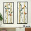 Bird Wall Art Set of 2 – Lois Metal Birds Wall Decor