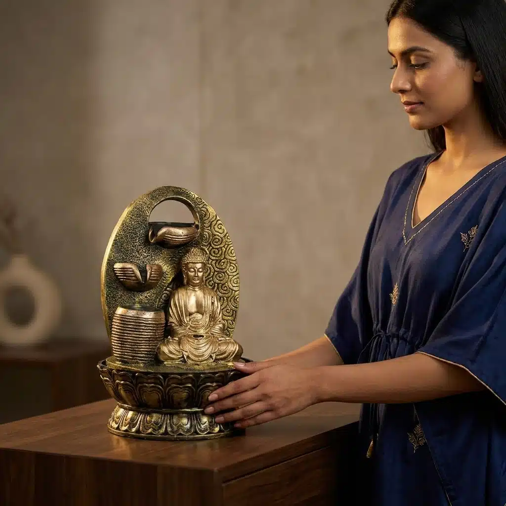 indoor Buddha fountain for home