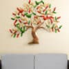Bird Tree Wall Decor – Naya Multicolor Metal Wall Art