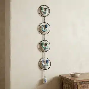 Bird Wall Hanging with Bell – Birdsong Harmony Metal Decor