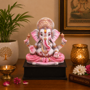 Multicolor Ganesha Idol – Siddhi Aura Resin Ganpati Murti
