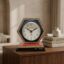 VEDAS Hexa Heritage Decorative Table Clock | Vintage Hexagon Designer Clock