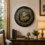 VEDAS Royal Steampunk Heritage Wall Clock | Vintage Gear Roman Numeral Designer Clock