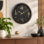 VEDAS Midnight Roman Elegance | Decorative Wall Clock