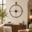 Vedas Celestial Pendulum Clock (24 inch) | Decorative Pendulum Wall Clock