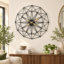 Vedas Geometric Designer Clock | Decorative Wall Clock
