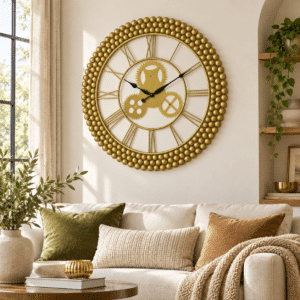 Vedas Imperial Skeleton Gear Clock | Decorative Wall Clock