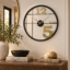 Vedas Noir Numeral Wall Clock