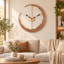 Vedas Copper Wave Wall Clock