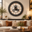 Vedas Imperial Gear Halo Clock | Decorative Wall Clock