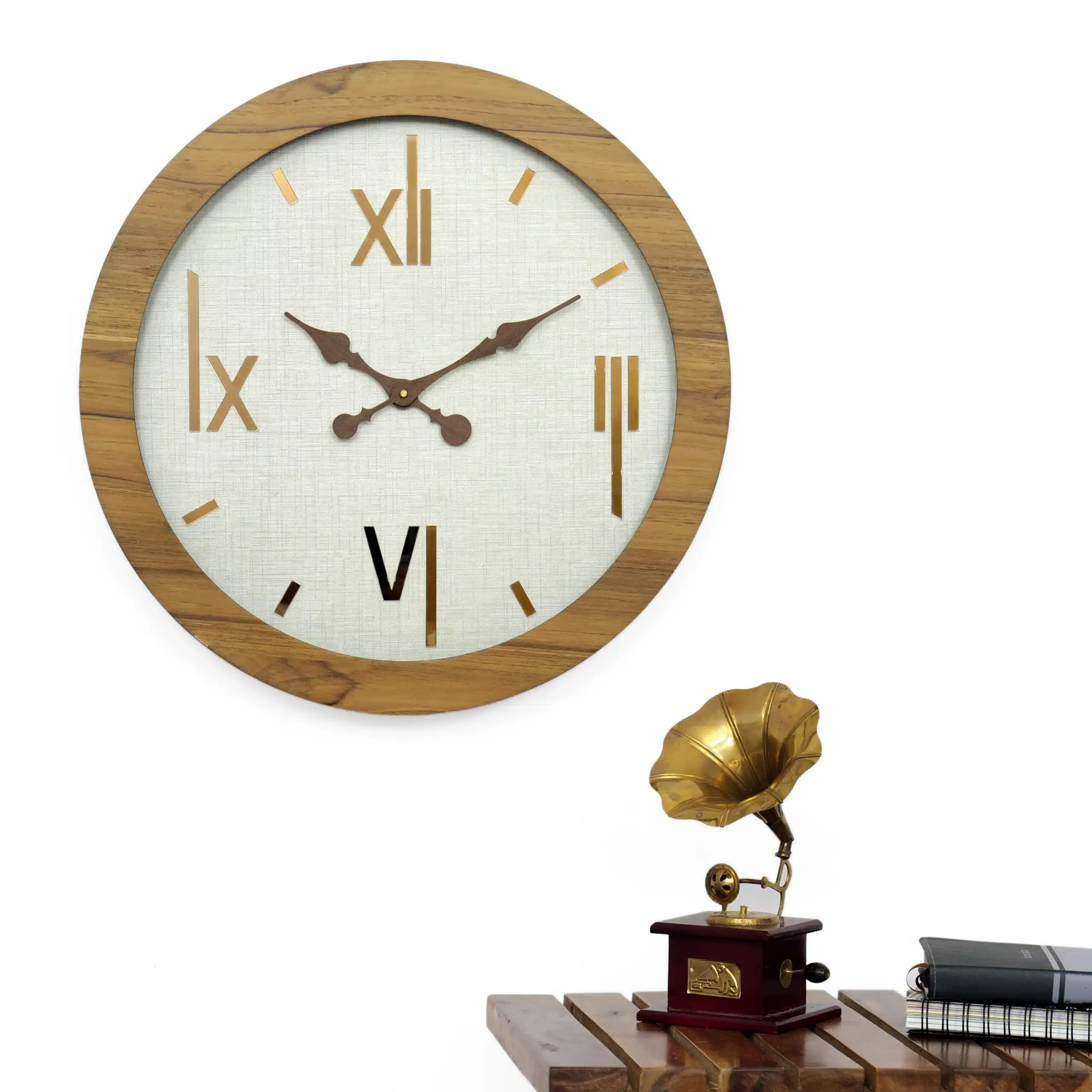 VEDAS Timeless Roman Clock | Decorative Wall Clock - Image 2