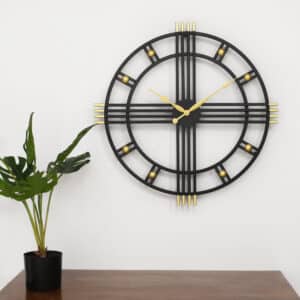 VEDAS Empire Grid Clock | Decorative Wall Clock