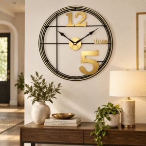 Vedas Majestic Numeral Wall Clock