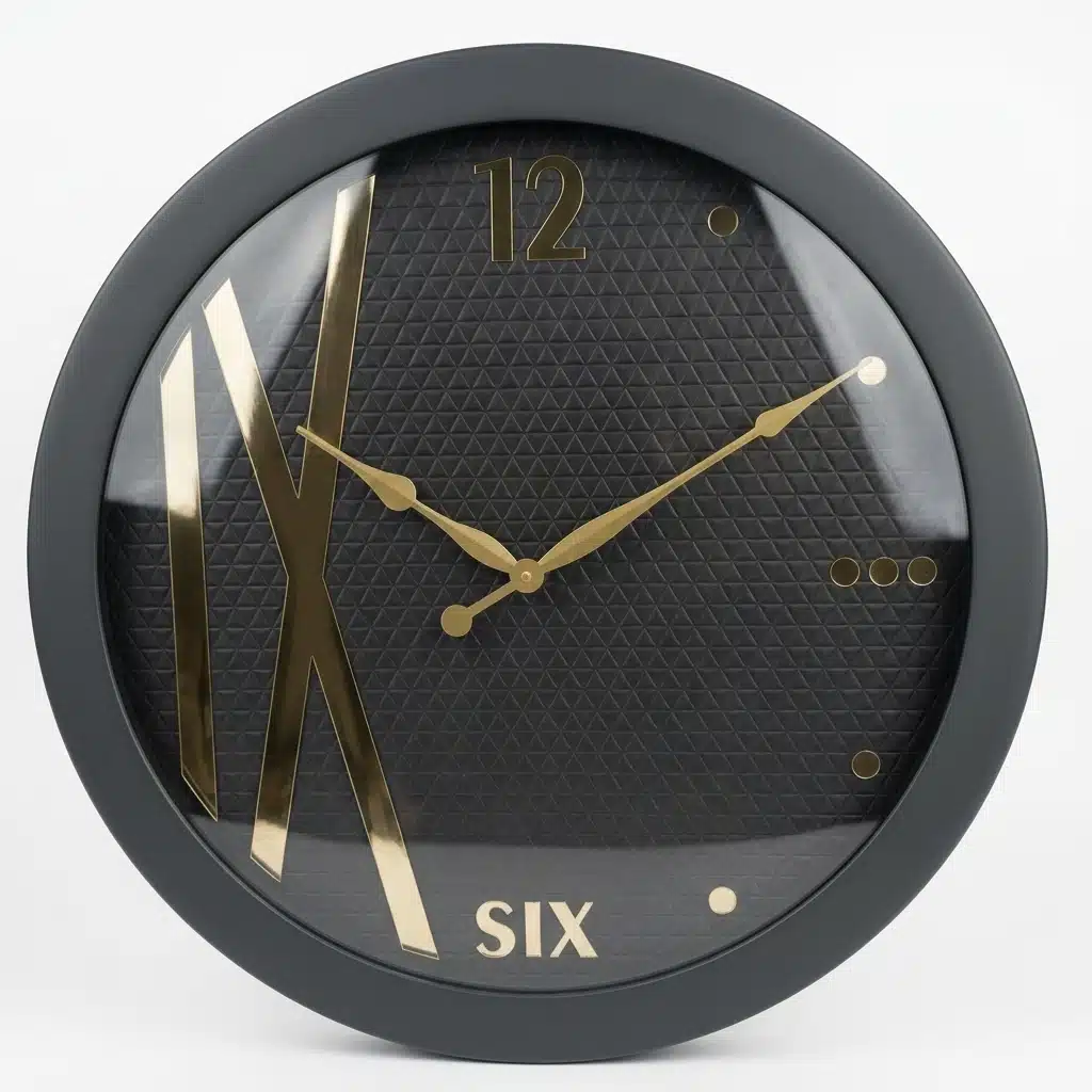 VEDAS Urban Canvas Clock | Decorative Wall Clock - Image 4