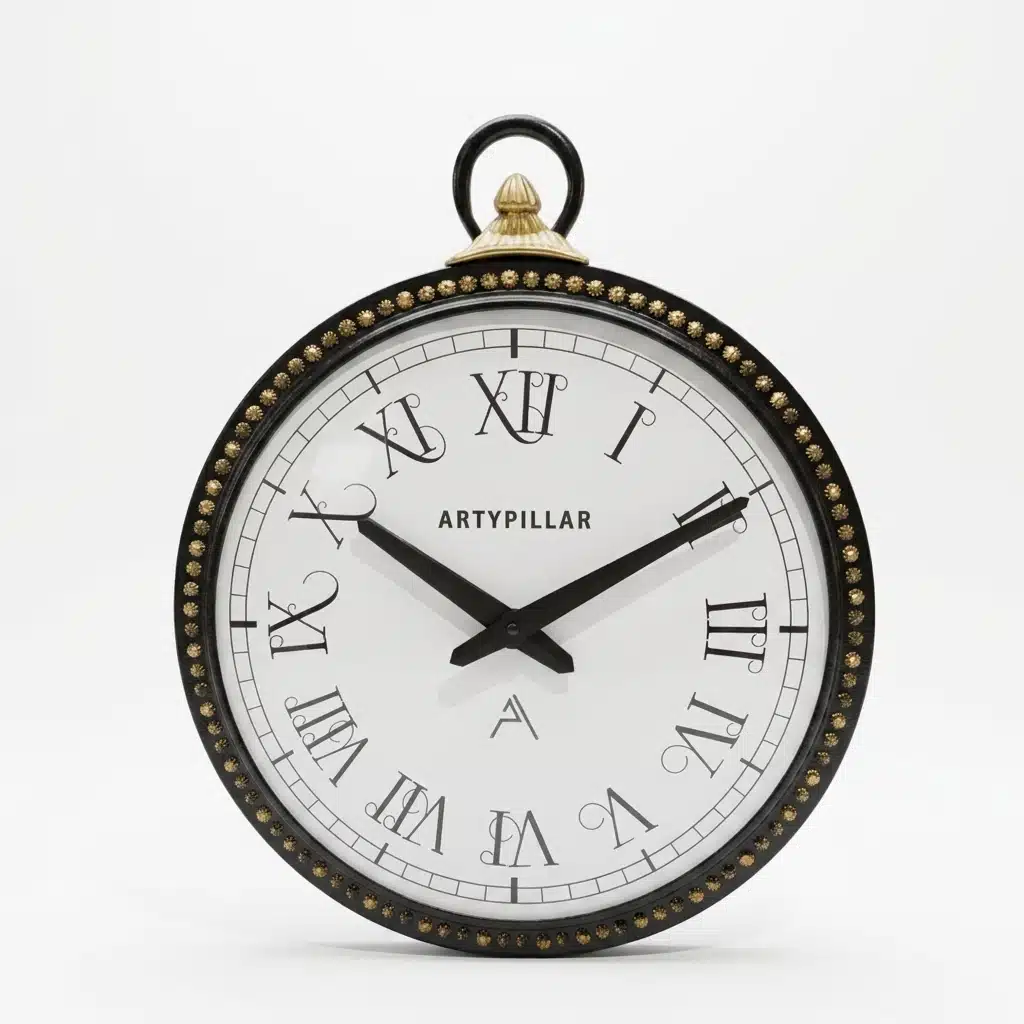 VEDAS Pocket Heritage Clock | Decorative Wall Clock - Image 4