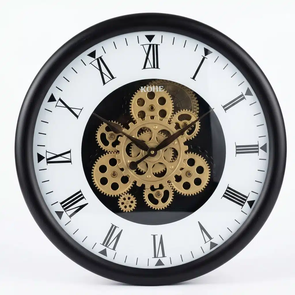 VEDAS Imperial Gear Clock | Decorative Wall Clock - Image 4