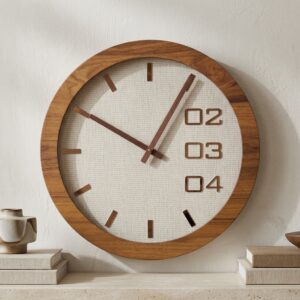 VEDAS Linear Elegance Clock | Decorative Wall Clock