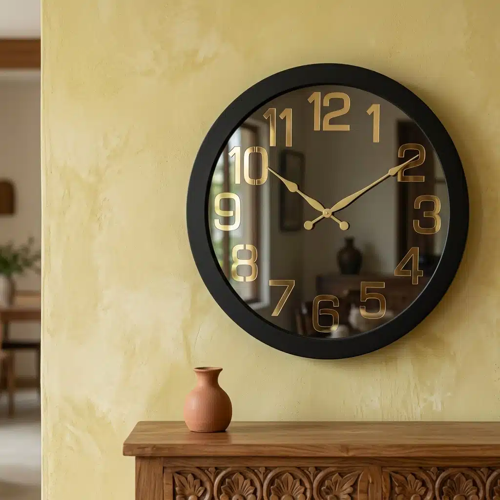 VEDAS Metro Loft Clock | Decorative Wall Clock - Image 2