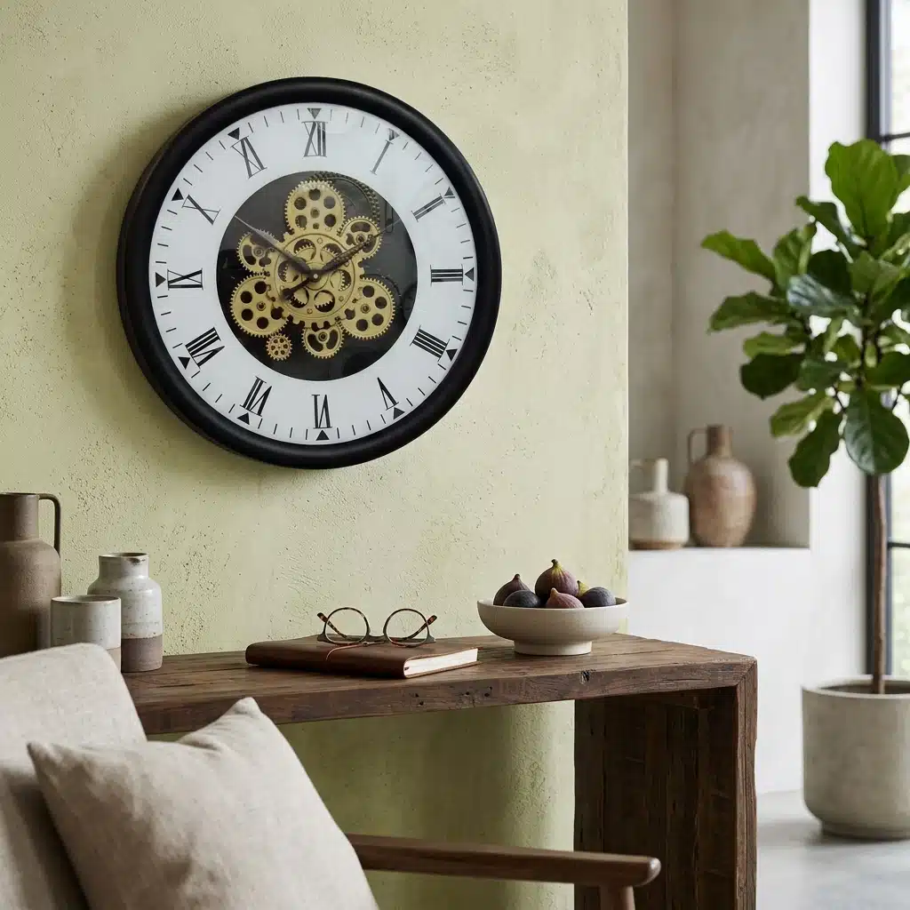 VEDAS Imperial Gear Clock | Decorative Wall Clock - Image 3