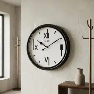 VEDAS Imperial White Clock | Decorative Wall Clock