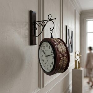VEDAS Regal Antique Heritage Double-Sided Vintage Wall Clock