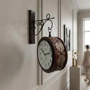 VEDAS Regal Antique Heritage Double-Sided Vintage Wall Clock